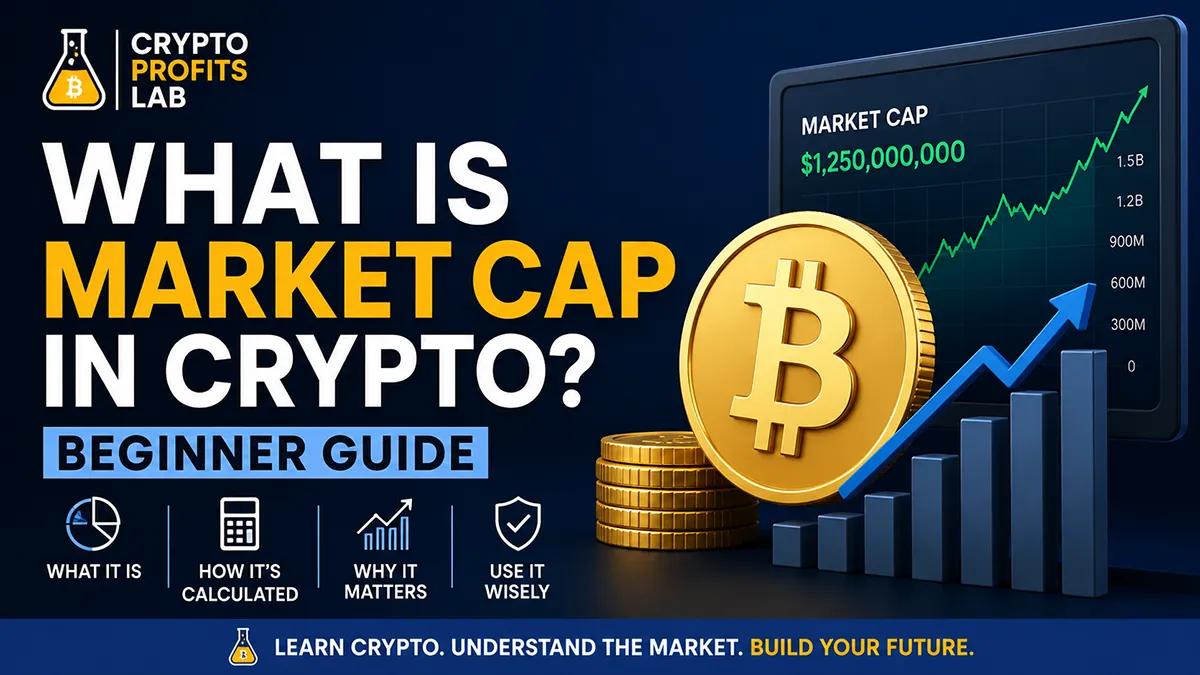 Market cap crypto beginner guide featured image