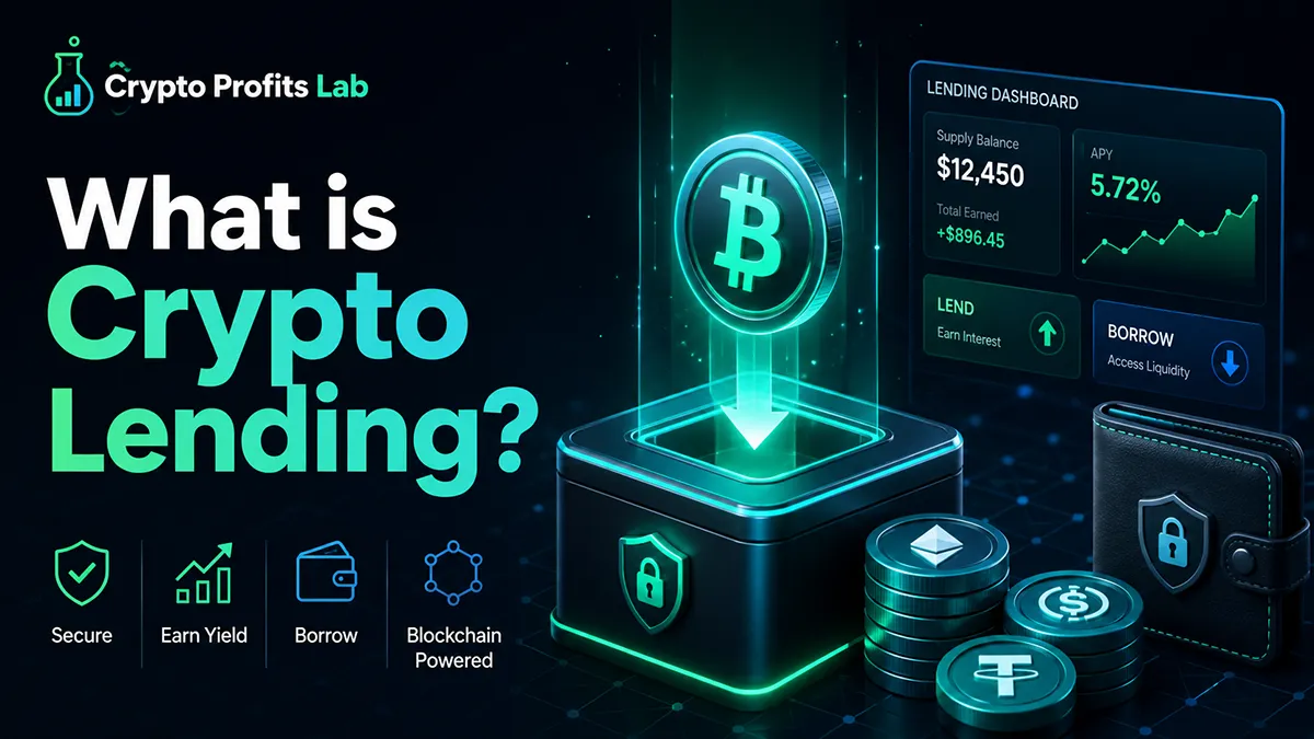What is crypto lending beginner guide featured image