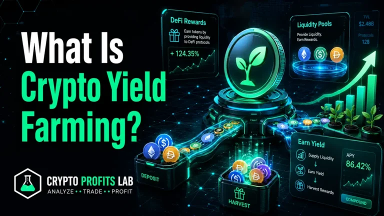 What is crypto yield farming beginner guide featured image